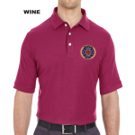 UltraClub Platinum Honeycomb Piqué Polo